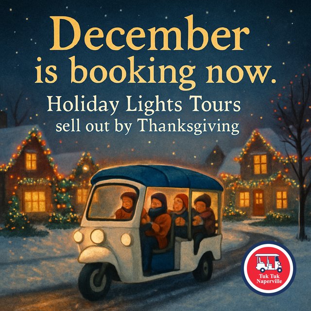 Designed post: holiday lights tours